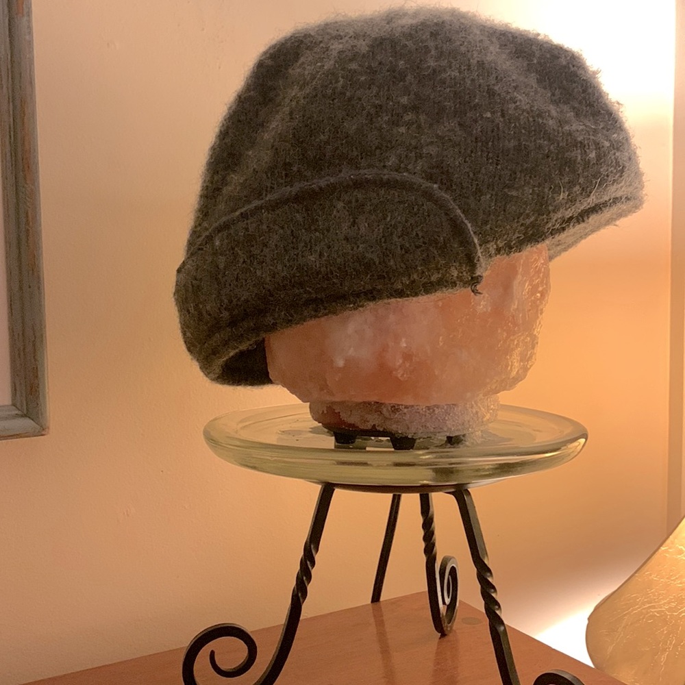 80/90’s Vintage LL Bean Wool Guide Flat Cabbie Hat Cold Weather Ear Neck Flap
